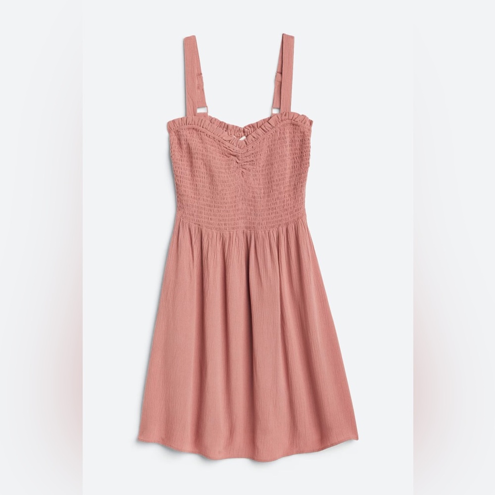 Market & Spruce Iden Smocked Sweetheart Aline Dress